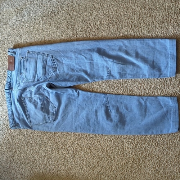 Reserved by Fine Denim Light Wash Denim Button Fly Jeans Size 36W 34L - Picture 7 of 9